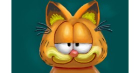 Drawing of Garfield by DrawSomething