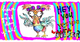 Drawing of Chicken by fizhii