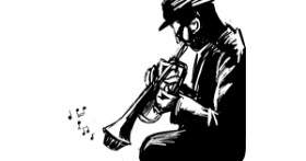 Drawing of Trumpet by Emit