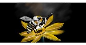 Drawing of Bumblebee by Chaching