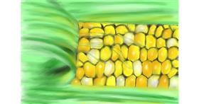Drawing of Corn by Wizard