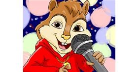 Mikrofon-Zeichnung von Giolla