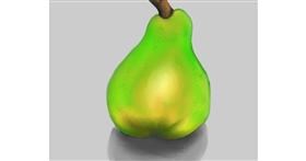 Drawing of Pear by Erinem