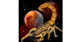 Drawing of Scorpion by ⋆su⋆vinci彡