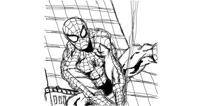 Spiderman-Zeichnung von …
