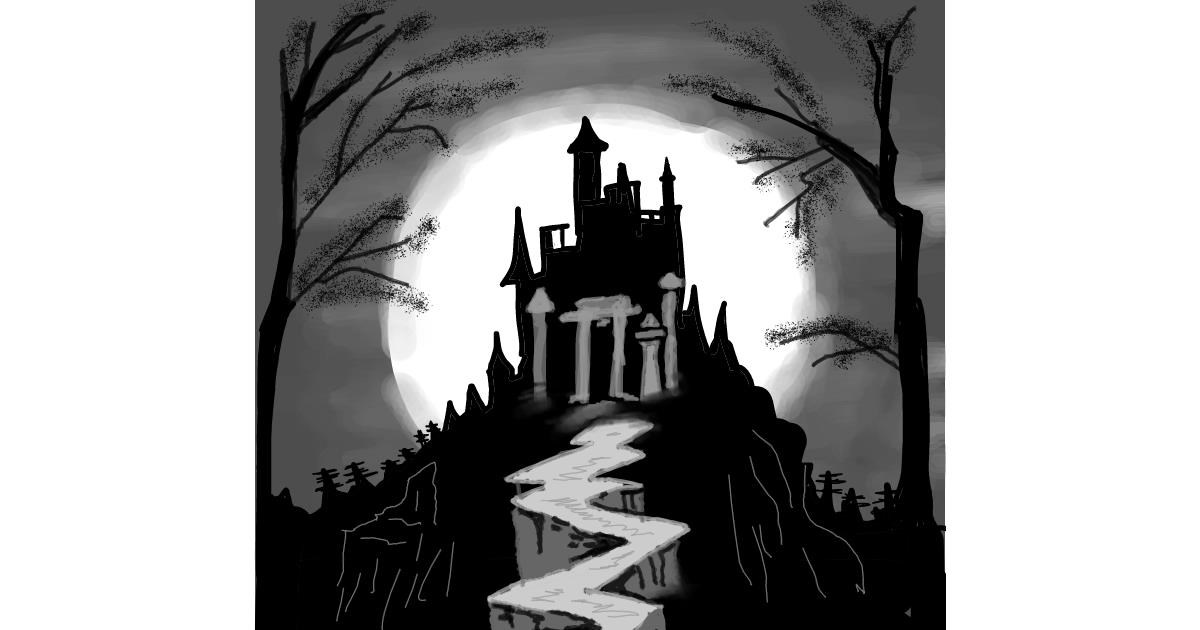 Drawing of Castle by Dreamer