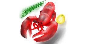 Drawing of Lobster by 🇭🇰 Acem Lam