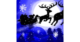 Drawing of Sleigh by Holy Kirbo