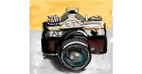 Drawing of Camera by Ankita Sharma