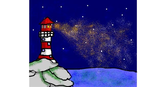 Drawing of Lighthouse by ;)