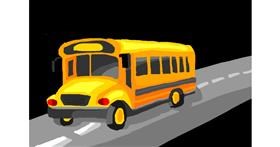 Autobus - autor: Lucy