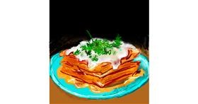 Lasagne-Zeichnung von KayXXXlee