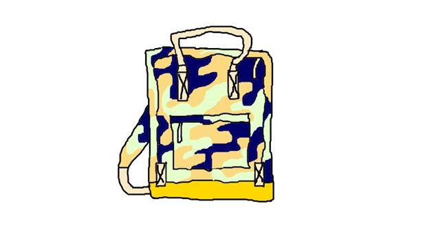 Drawing of Backpack by Sorya