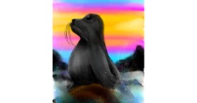 Drawing of Seal by 🌌Mom💕E🌌