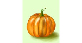 Drawing of Pumpkin by Яна