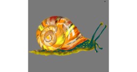 Drawing of Snail by Not.Old.Train