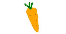 Drawing of Carrot by anna