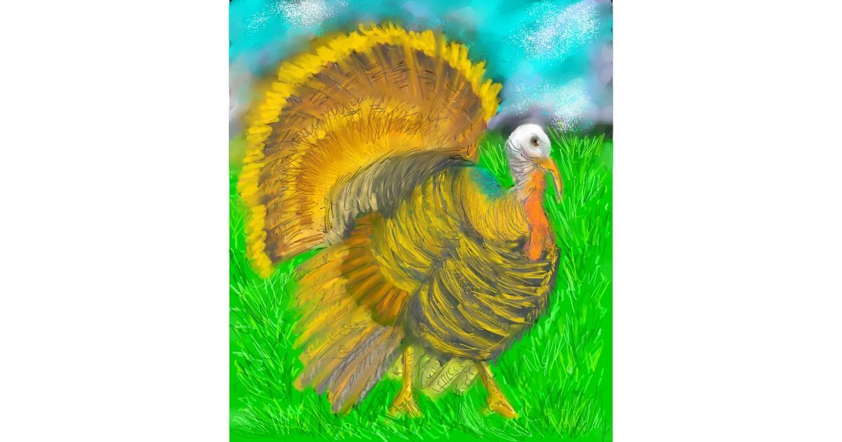 Drawing of Turkey by 👽mint