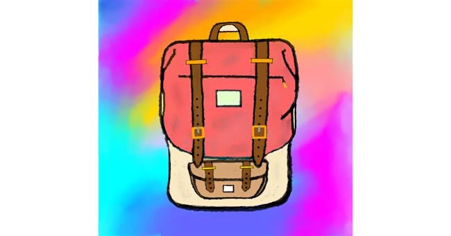 Drawing of Backpack by 🇭🇰 Acem Lam