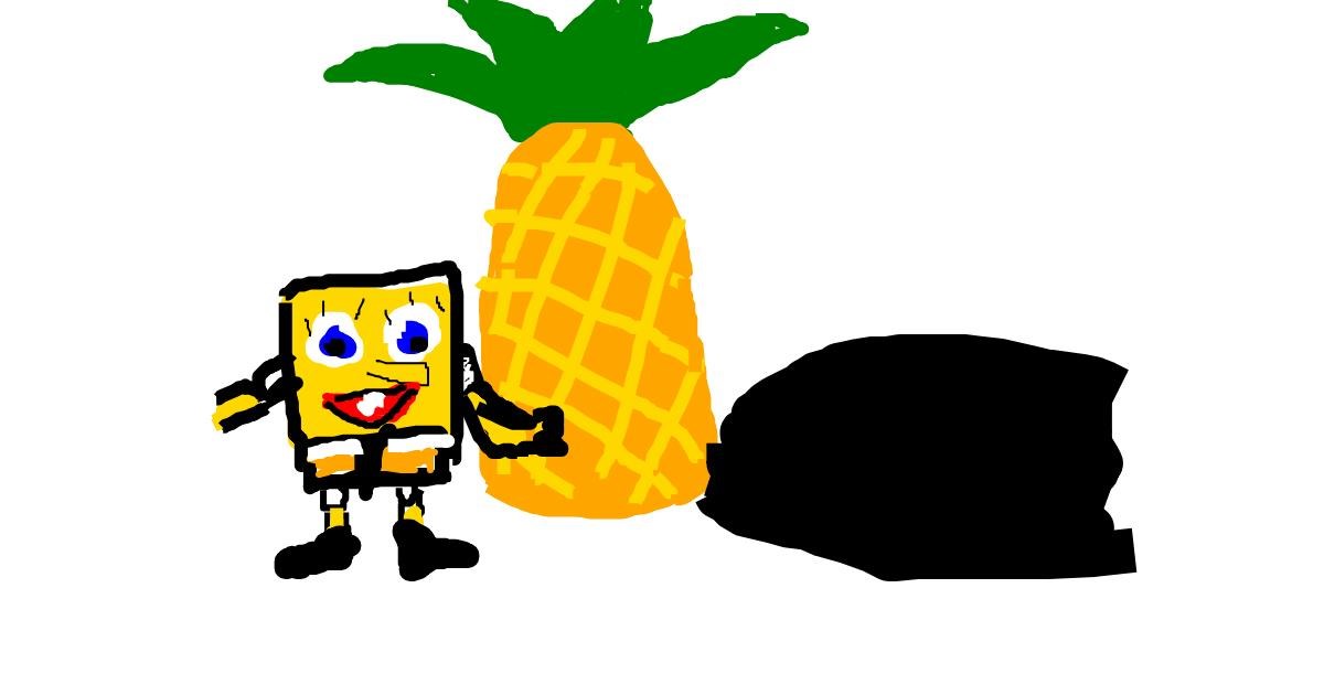 Drawing of Pineapple by snoots