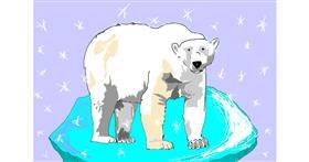 Drawing of Polar Bear by ThasMe13