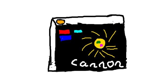 Drawing of Camera by Fiona