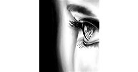 Drawing of Eyes by ⋆su⋆vinci彡