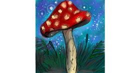 Drawing of Mushroom by KayXXXlee