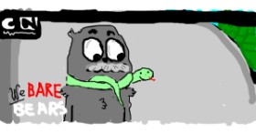 Drawing of Snake by Orange Tortoise