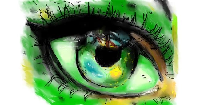 Augen-Zeichnung von Herbert