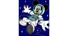 Drawing of Astronaut by Sooyah 🍒