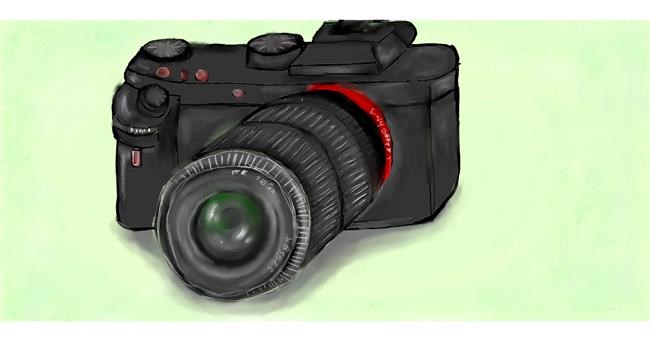 Drawing of Camera by Robin