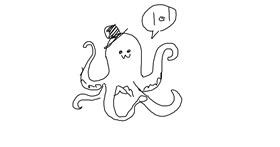 Drawing of Octopus by teaboi