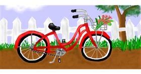 Drawing of Bicycle by Kim
