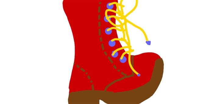 Stiefel-Zeichnung von Alexis