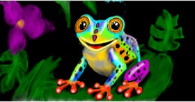 Drawing of Frog by SAM AKA MARGARET 🙄