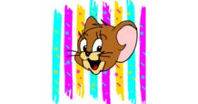 Drawing of Jerry (Tom & Jerry) by Didine