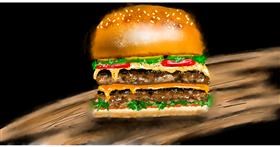 Hamburger-Zeichnung von Eclat de Lune