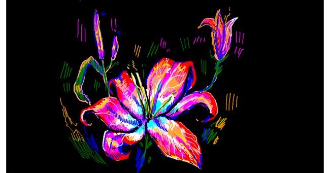 Blume-Zeichnung von сонькаанал