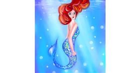 Drawing of Mermaid by ⋆su⋆vinci彡