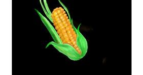 Drawing of Corn by GJP