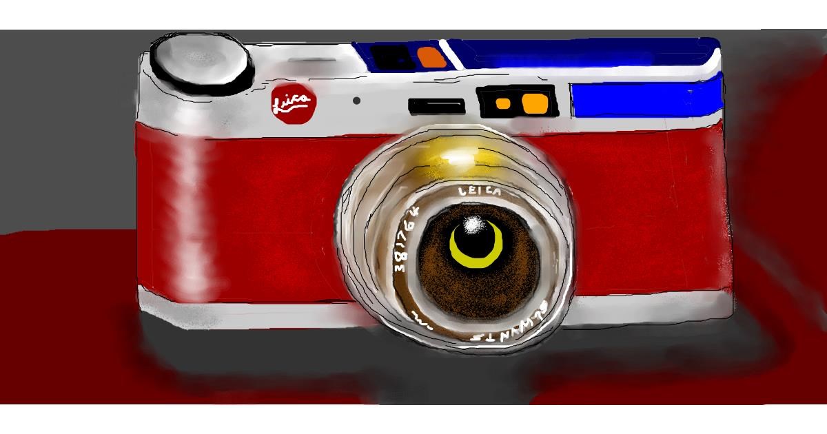 Drawing of Camera by Debidolittle