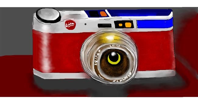 Drawing of Camera by Debidolittle