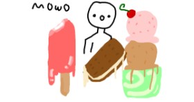 Drawing of Popsicle by OwO?