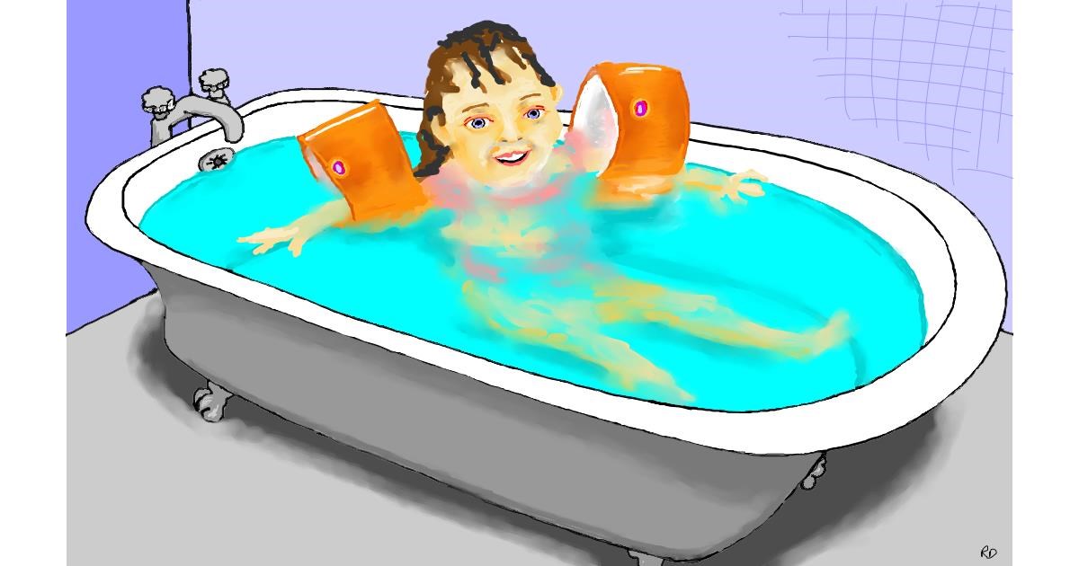 Watch Flowerpot Draw Bathtub