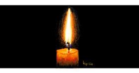 Drawing of Candle by 𝐋𝐢𝐚