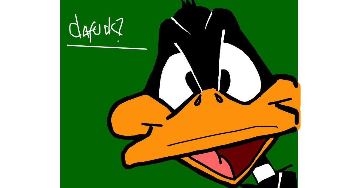 Drawing of Duck by MaRi