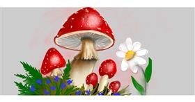 Drawing of Mushroom by justme❤️