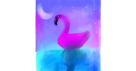Drawing of Flamingo by Dibujante