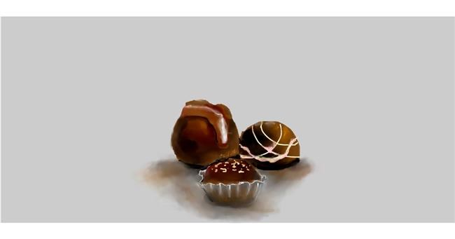 Drawing of Chocolate by Gillian